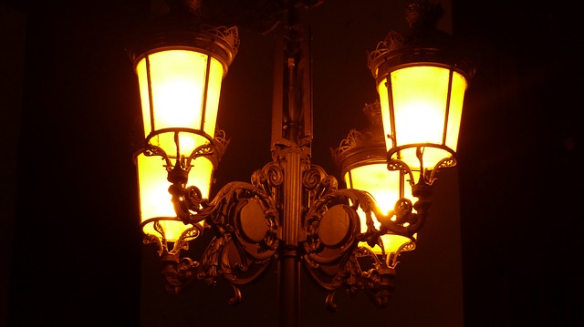 lampy na ulici